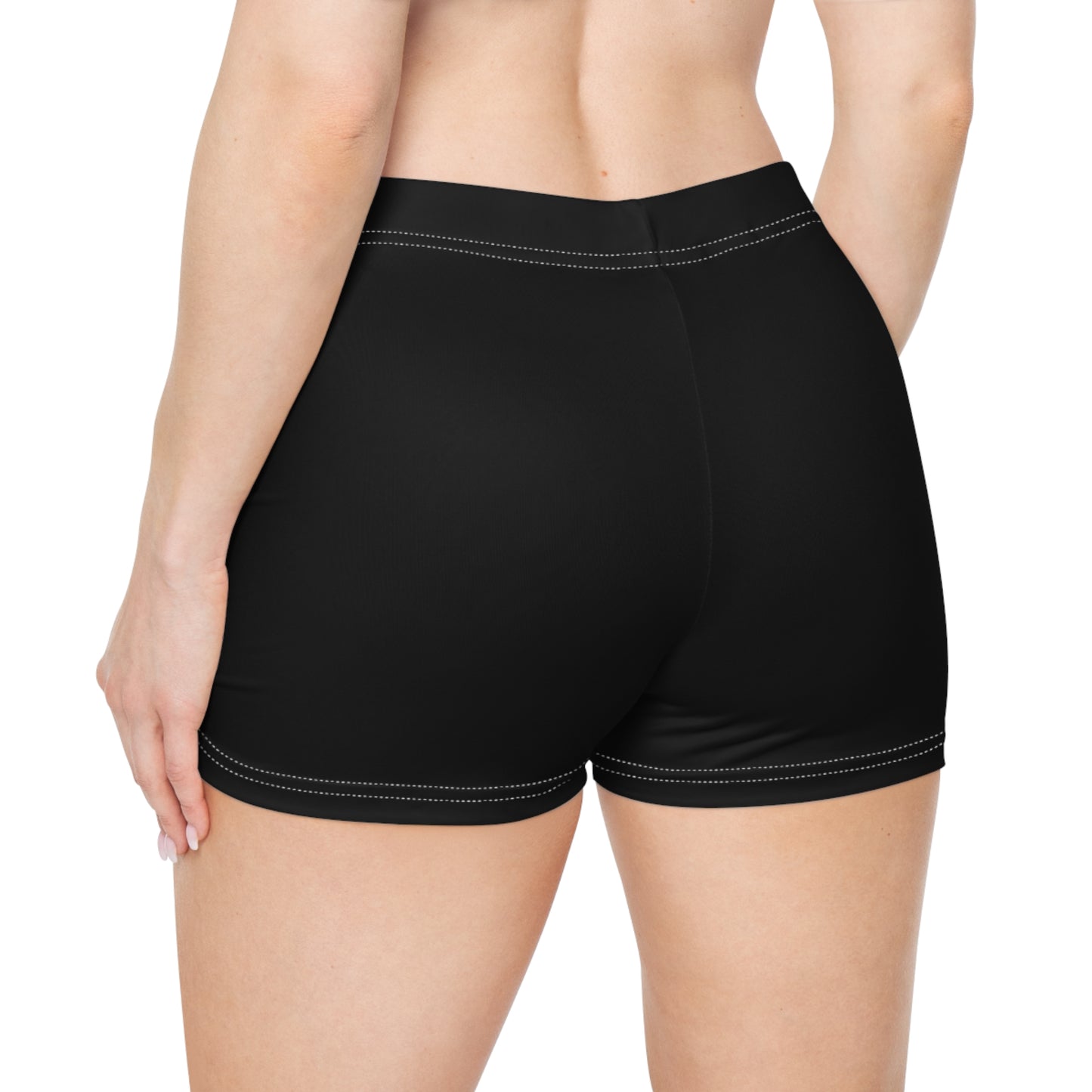 Ocean Cowgirl Stylish Women's Swim Shorts, Beachwear, Summer Fun, Pool Party Essentials, Vacation Outfit, Ocean Adventure Gear
