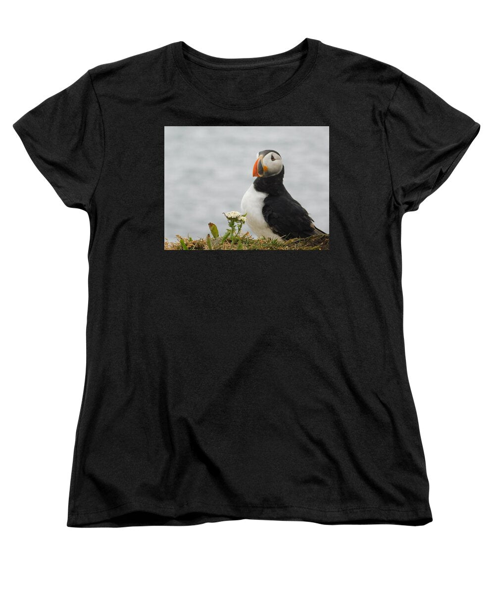 Posing Puffin - Women's T-Shirt (Standard Fit)