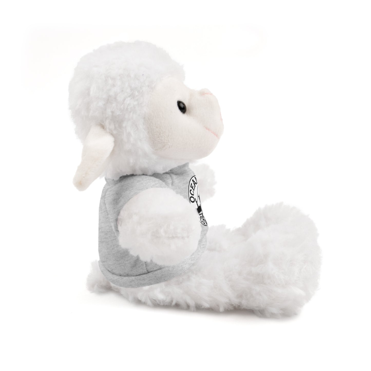 Ocean Cowgirl Cozy Cuddle Bear, Personalized Stuffed Animal, Gift for Kids, Soft Toy for Birthdays, Ocean Cowgirl Tee