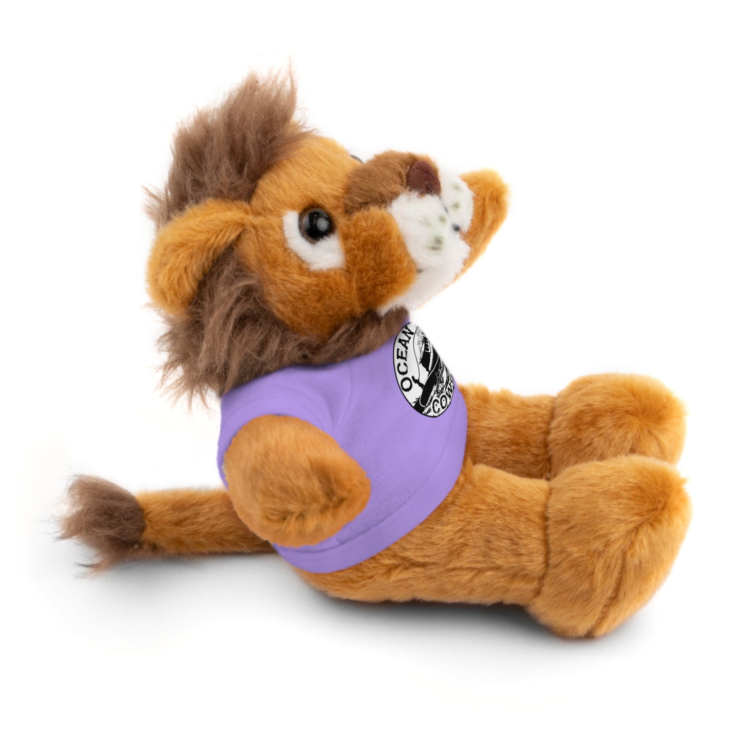 Ocean Cowgirl Cozy Cuddle Bear, Personalized Stuffed Animal, Gift for Kids, Soft Toy for Birthdays, Ocean Cowgirl Tee