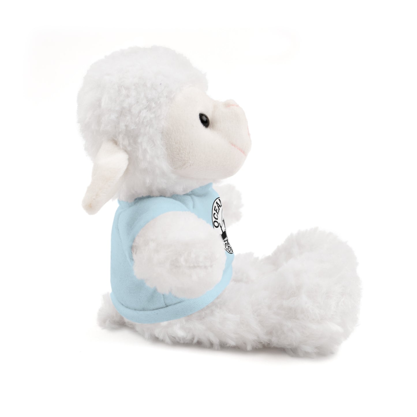 Ocean Cowgirl Cozy Cuddle Bear, Personalized Stuffed Animal, Gift for Kids, Soft Toy for Birthdays, Ocean Cowgirl Tee