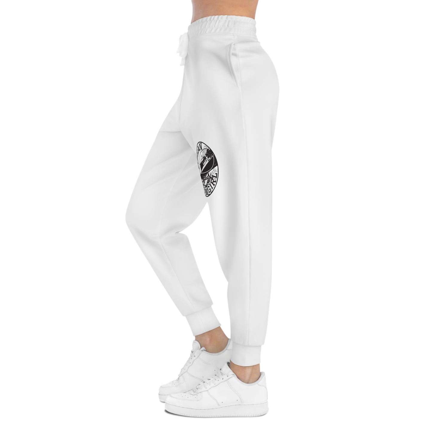 Ocean Cowgirl Adventures Athletic Joggers - Comfortable Gym Wear, Casual Loungewear, Fitness Apparel, Gift for Athletes, Beach Lover's Gear