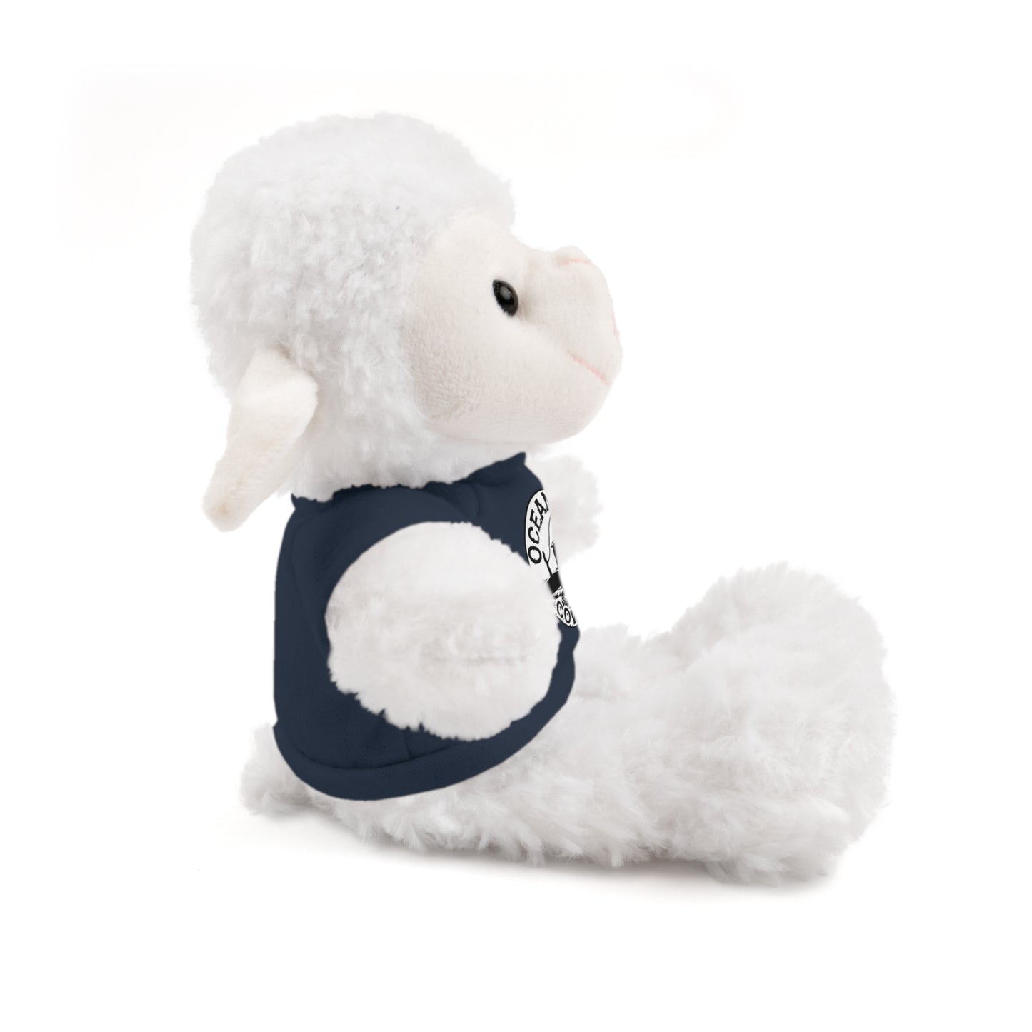 Ocean Cowgirl Cozy Cuddle Bear, Personalized Stuffed Animal, Gift for Kids, Soft Toy for Birthdays, Ocean Cowgirl Tee