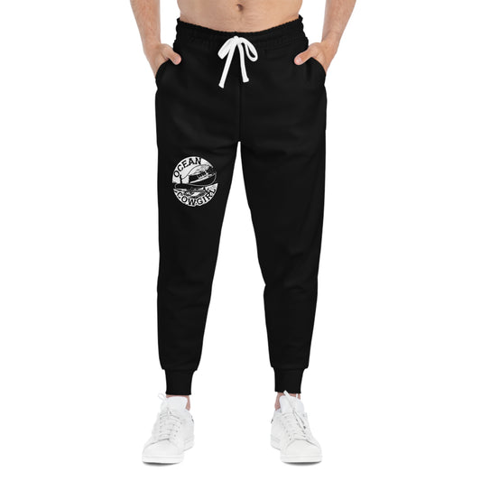 Ocean Cowgirl Inspired Athletic Joggers, Comfy Sportswear, Eco-Friendly Lounge Pants, Perfect for Workouts, Gift for Fitness Lovers