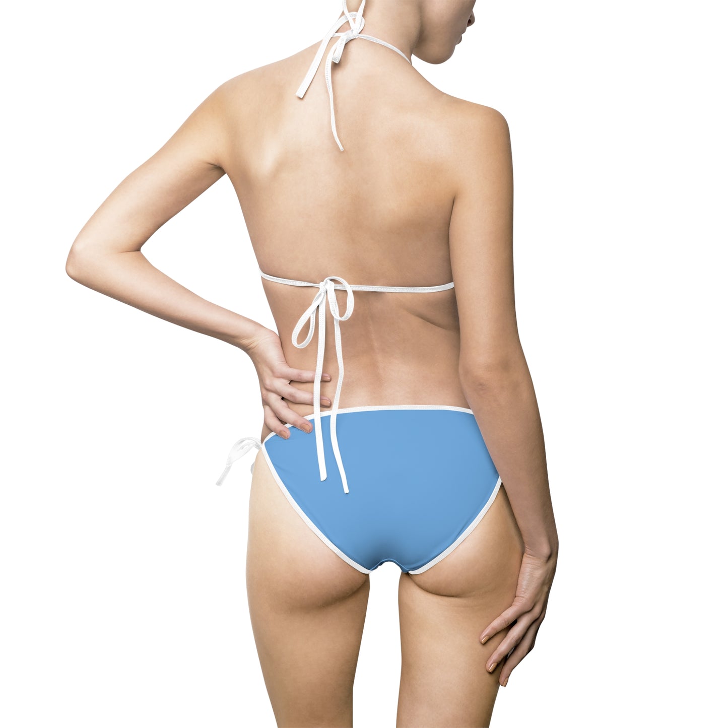 Ocean Cowgirl Vibes Women's Bikini Swimsuit, Summer Swimwear, Beachwear, Pool Party Attire, Vacation Swim Set, AOP Design