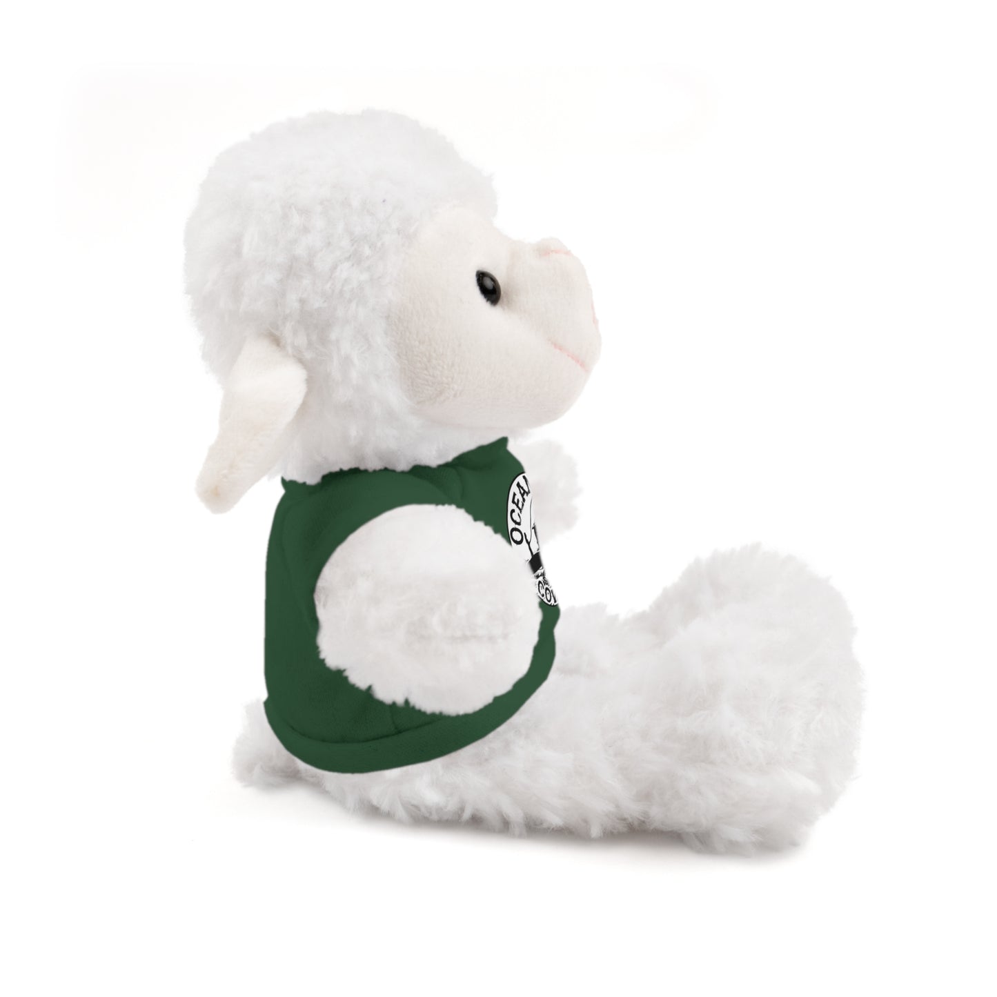 Ocean Cowgirl Cozy Cuddle Bear, Personalized Stuffed Animal, Gift for Kids, Soft Toy for Birthdays, Ocean Cowgirl Tee