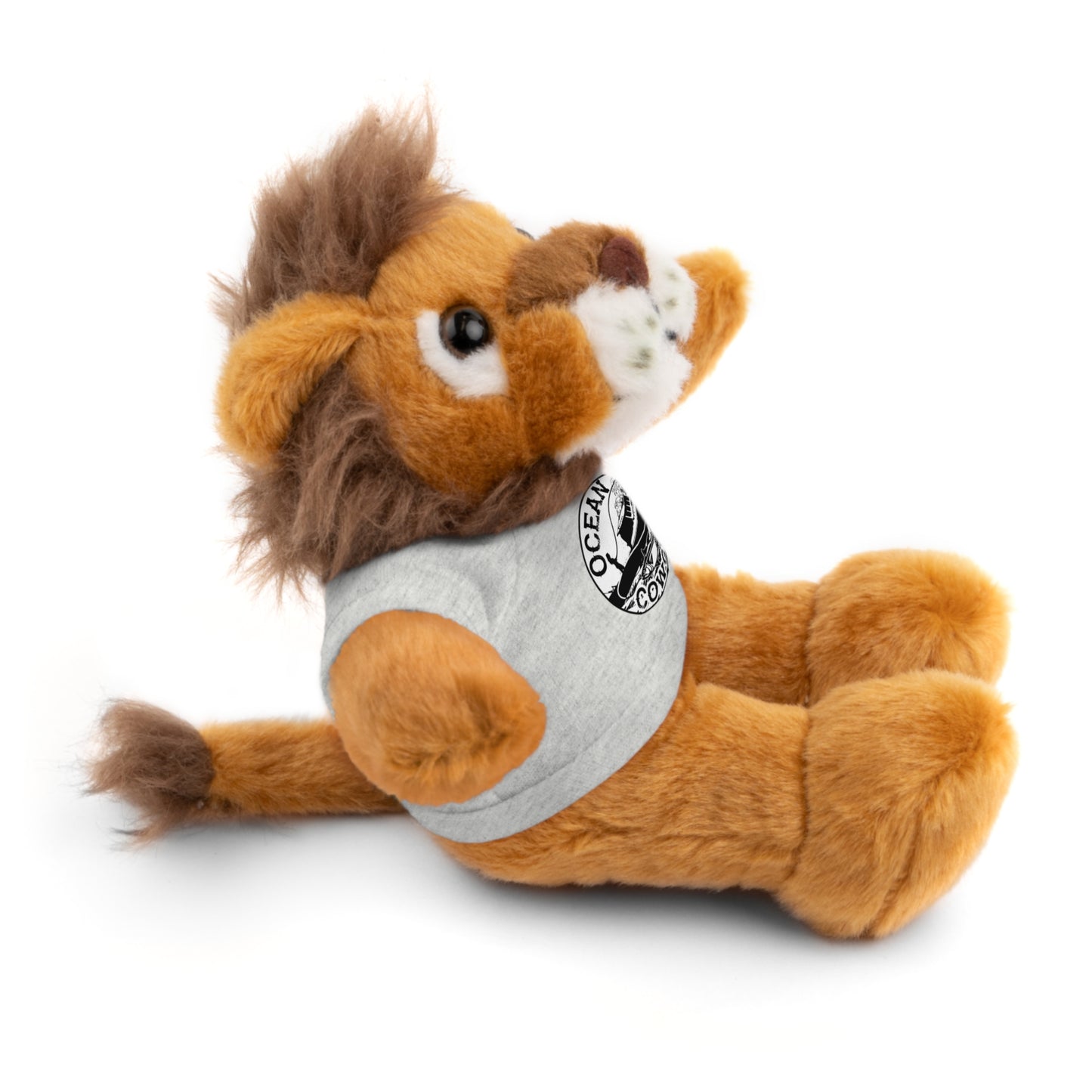 Ocean Cowgirl Cozy Cuddle Bear, Personalized Stuffed Animal, Gift for Kids, Soft Toy for Birthdays, Ocean Cowgirl Tee