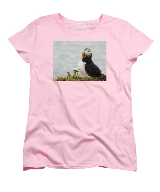 Posing Puffin  - Women's T-Shirt (Standard Fit)