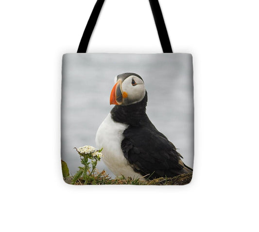 Posing Puffin  - Tote Bag