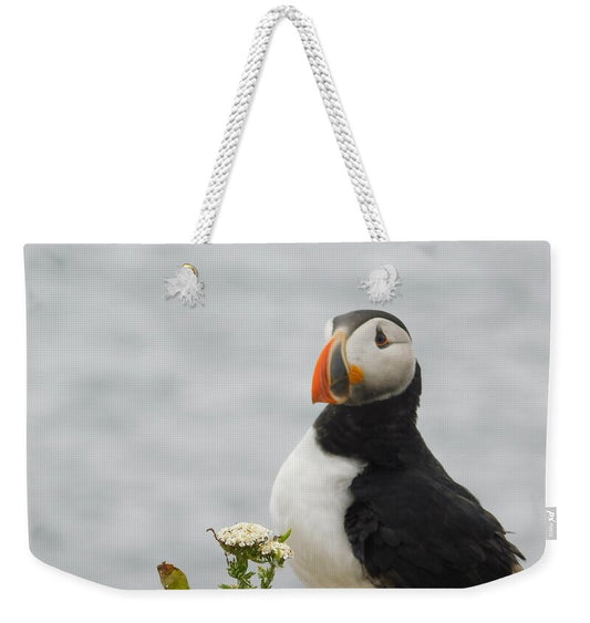 Posing Puffin  - Weekender Tote Bag