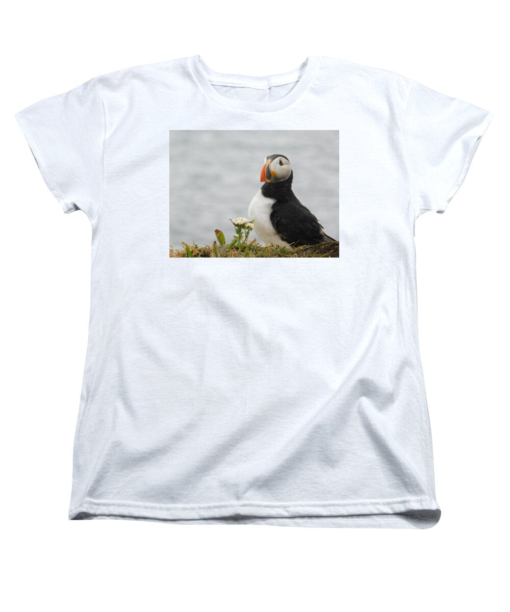 Posing Puffin  - Women's T-Shirt (Standard Fit)