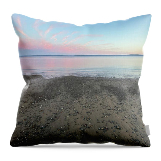 Ocean Cowgirl Tranquil Sea - Throw Pillow